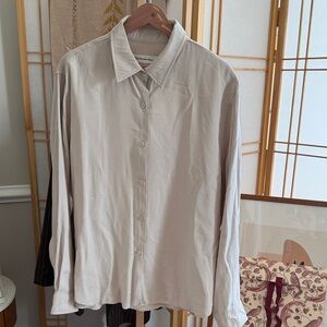 The Frankie Shop Oversized Button-Down Shirt – Size M